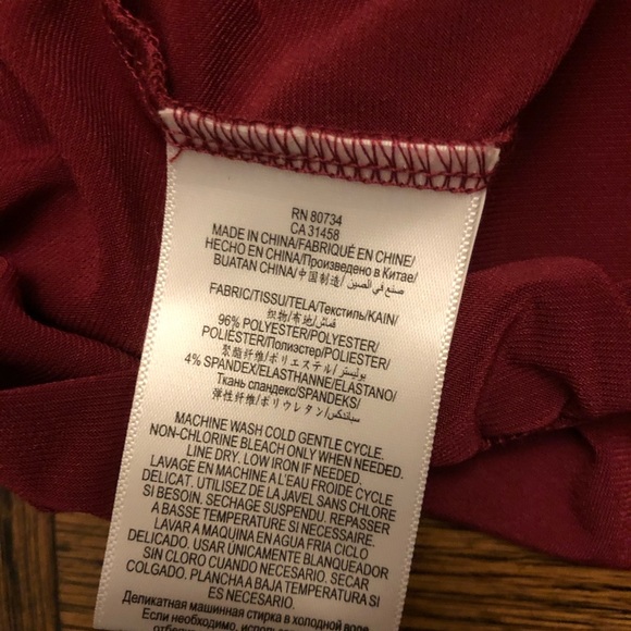 BCBG generation surplice top - Picture 4 of 5